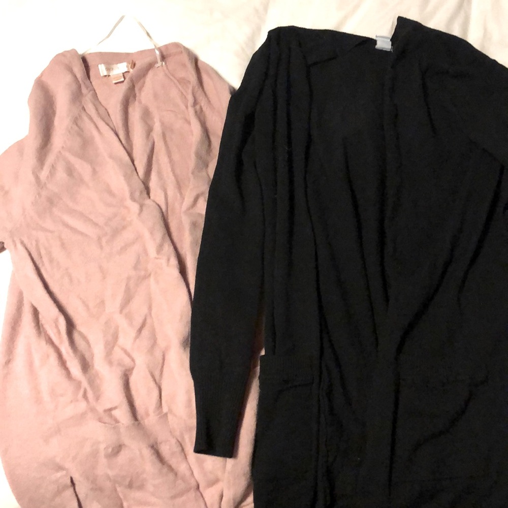 2 long cardis!